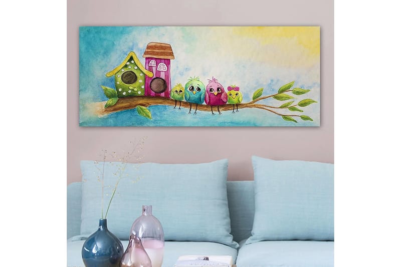 Canvastavla YTY Landscape & Nature Flerfärgad - 120x50 cm - Inredning - Tavlor & posters - Canvastavla