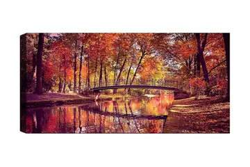 Canvastavla YTY Landscape & Nature Flerfärgad - 120x50 cm - Inredning - Tavlor & posters - Canvastavla