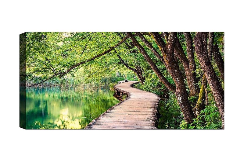 Canvastavla YTY Landscape & Nature Flerfärgad - 120x50 cm - Inredning - Tavlor & posters - Canvastavla