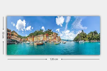 Canvastavla YTY Landscape & Nature Flerfärgad - 120x50 cm - Inredning - Tavlor & posters - Canvastavla