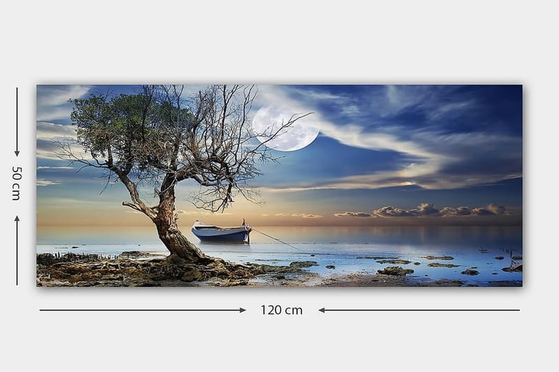 Canvastavla YTY Landscape & Nature Flerfärgad - 120x50 cm - Inredning - Tavlor & posters - Canvastavla