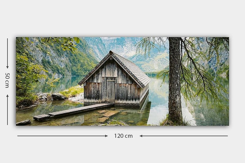 Canvastavla YTY Landscape & Nature Flerfärgad - 120x50 cm - Inredning - Tavlor & posters - Canvastavla