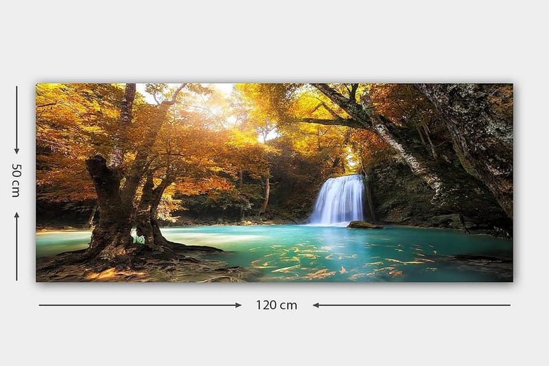 Canvastavla YTY Landscape & Nature Flerfärgad - 120x50 cm - Inredning - Tavlor & posters - Canvastavla