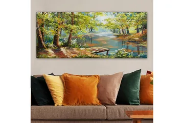 Canvastavla YTY Landscape & Nature Flerfärgad - 120x50 cm - Inredning - Tavlor & posters - Canvastavla