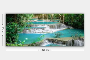 Canvastavla YTY Landscape & Nature Flerfärgad - 120x50 cm - Inredning - Tavlor & posters - Canvastavla