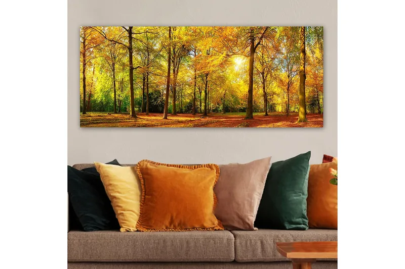Canvastavla YTY Landscape & Nature Flerfärgad - 120x50 cm - Inredning - Tavlor & posters - Canvastavla