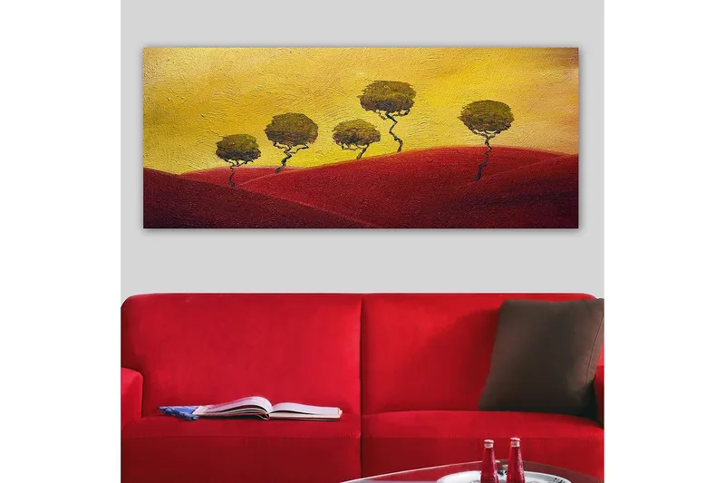 Canvastavla YTY Landscape & Nature Flerfärgad - 120x50 cm - Inredning - Tavlor & posters - Canvastavla