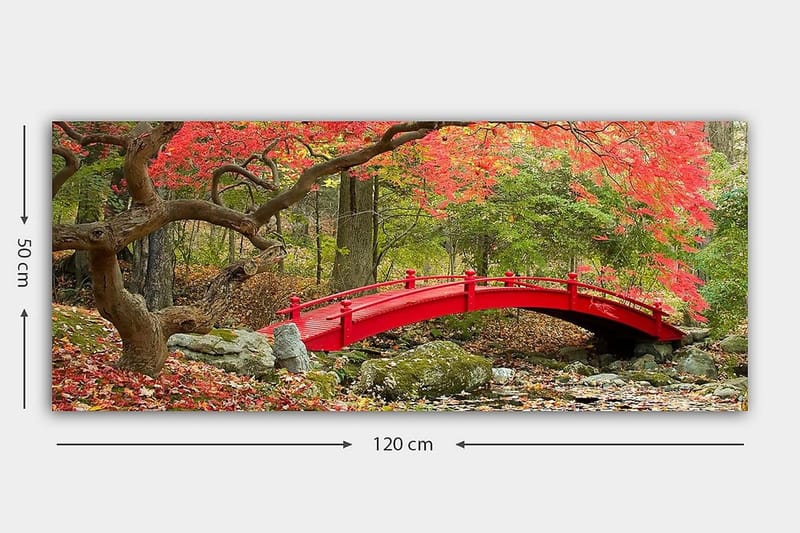 Canvastavla YTY Landscape & Nature Flerfärgad - 120x50 cm - Inredning - Tavlor & posters - Canvastavla