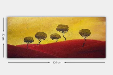 Canvastavla YTY Landscape & Nature Flerfärgad - 120x50 cm - Inredning - Tavlor & posters - Canvastavla