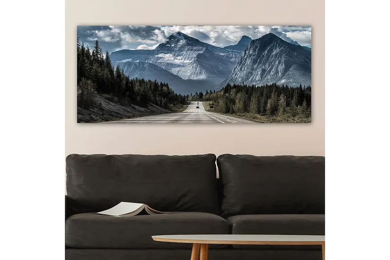 Canvastavla YTY Landscape & Nature Flerfärgad - 120x50 cm - Inredning - Tavlor & posters - Canvastavla