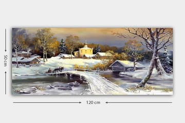 Canvastavla YTY Landscape & Nature Flerfärgad - 120x50 cm - Inredning - Tavlor & posters - Canvastavla