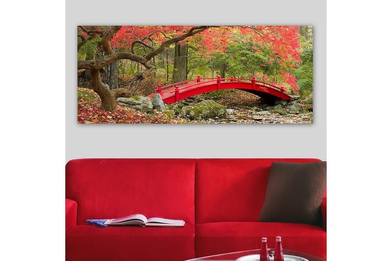 Canvastavla YTY Landscape & Nature Flerfärgad - 120x50 cm - Inredning - Tavlor & posters - Canvastavla