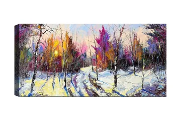 Canvastavla YTY Landscape & Nature Flerfärgad - 120x50 cm - Inredning - Tavlor & posters - Canvastavla