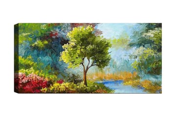 Canvastavla YTY Landscape & Nature Flerfärgad - 120x50 cm - Inredning - Tavlor & posters - Canvastavla