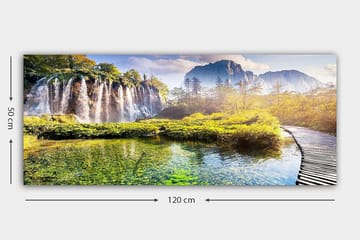 Canvastavla YTY Landscape & Nature Flerfärgad - 120x50 cm - Inredning - Tavlor & posters - Canvastavla