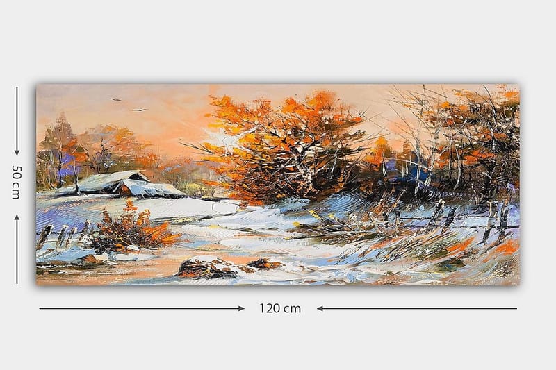 Canvastavla YTY Landscape & Nature Flerfärgad - 120x50 cm - Inredning - Tavlor & posters - Canvastavla