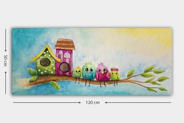 Canvastavla YTY Landscape & Nature Flerfärgad - 120x50 cm - Inredning - Tavlor & posters - Canvastavla