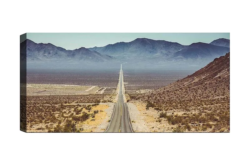 Canvastavla YTY Landscape & Nature Flerfärgad, 120x50 cm