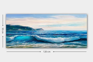 Canvastavla YTY Landscape & Nature Flerfärgad - 120x50 cm - Inredning - Tavlor & posters - Canvastavla