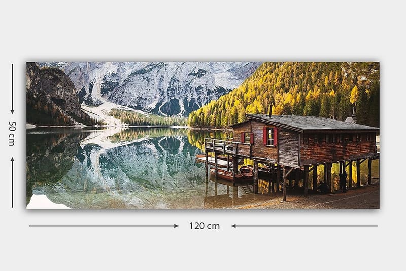 Canvastavla YTY Landscape & Nature Flerfärgad - 120x50 cm - Inredning - Tavlor & posters - Canvastavla