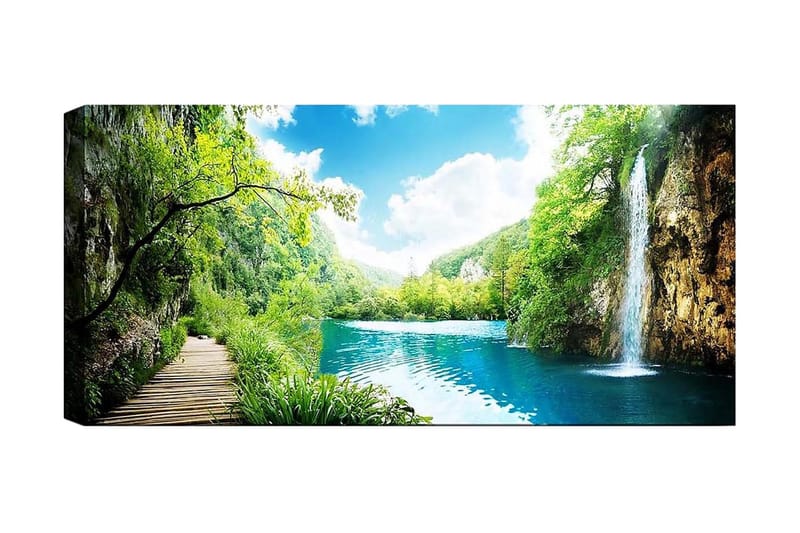 Canvastavla YTY Landscape & Nature Flerfärgad, 120x50 cm