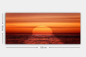 Canvastavla YTY Landscape & Nature Flerfärgad - 120x50 cm - Inredning - Tavlor & posters - Canvastavla