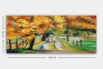 Canvastavla YTY Landscape & Nature Flerfärgad - 120x50 cm - Inredning - Tavlor & posters - Canvastavla