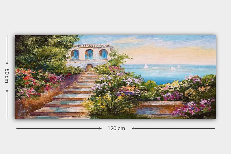 Canvastavla YTY Landscape & Nature Flerfärgad - 120x50 cm - Inredning - Tavlor & posters - Canvastavla