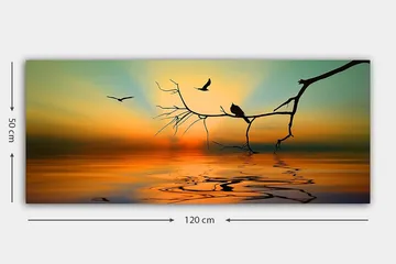 Canvastavla YTY Landscape & Nature Flerfärgad - 120x50 cm - Inredning - Tavlor & posters - Canvastavla