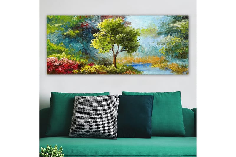 Canvastavla YTY Landscape & Nature Flerfärgad - 120x50 cm - Inredning - Tavlor & posters - Canvastavla
