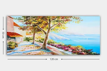 Canvastavla YTY Landscape & Nature Flerfärgad - 120x50 cm - Inredning - Tavlor & posters - Canvastavla