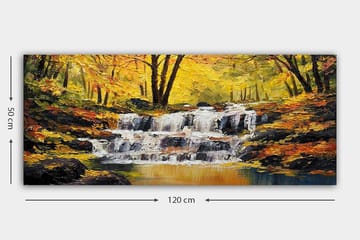 Canvastavla YTY Landscape & Nature Flerfärgad - 120x50 cm - Inredning - Tavlor & posters - Canvastavla