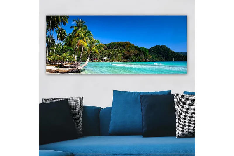 Canvastavla YTY Landscape & Nature Flerfärgad - 120x50 cm - Inredning - Tavlor & posters - Canvastavla