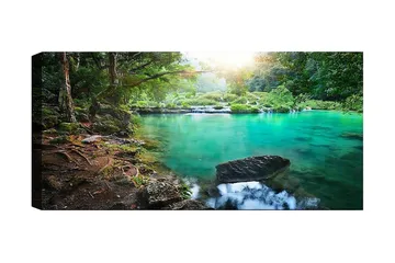 Canvastavla YTY Landscape & Nature Flerfärgad - 120x50 cm - Inredning - Tavlor & posters - Canvastavla