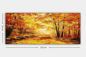 Canvastavla YTY Landscape & Nature Flerfärgad - 120x50 cm - Inredning - Tavlor & posters - Canvastavla