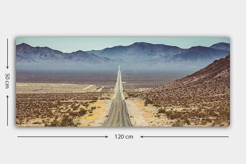 Canvastavla YTY Landscape & Nature Flerfärgad - 120x50 cm - Inredning - Tavlor & posters - Canvastavla