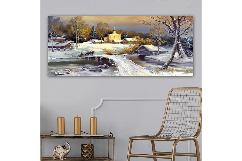 Canvastavla YTY Landscape & Nature Flerfärgad - 120x50 cm - Inredning - Tavlor & posters - Canvastavla