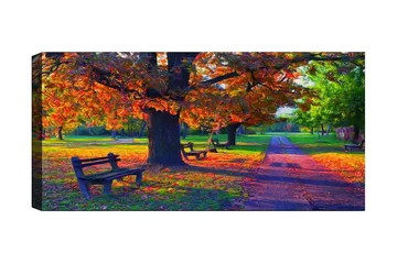 Canvastavla YTY Landscape & Nature Flerfärgad - 120x50 cm - Inredning - Tavlor & posters - Canvastavla