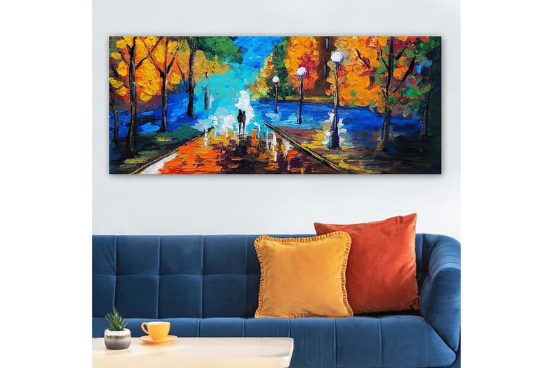 Canvastavla YTY Landscape & Nature Flerfärgad - 120x50 cm - Inredning - Tavlor & posters - Canvastavla