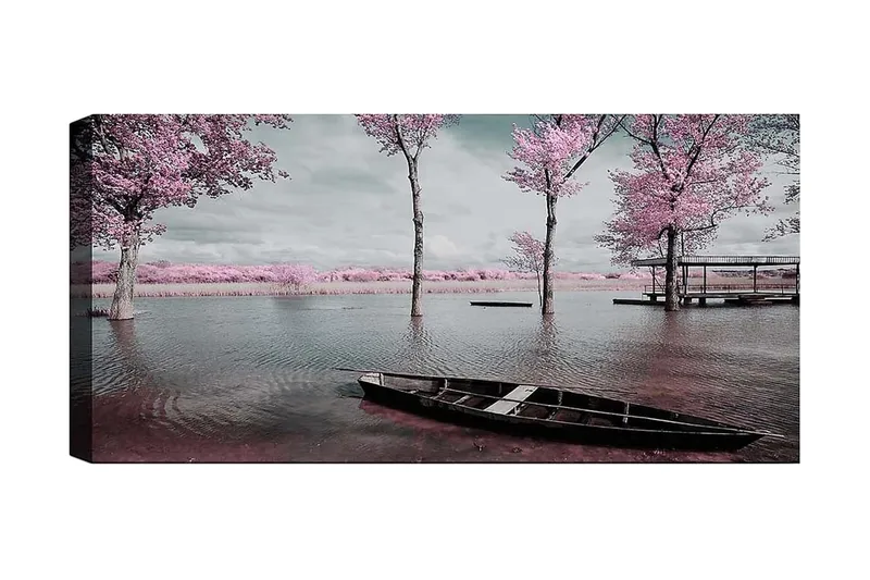 Canvastavla YTY Landscape & Nature Flerfärgad, 120x50 cm