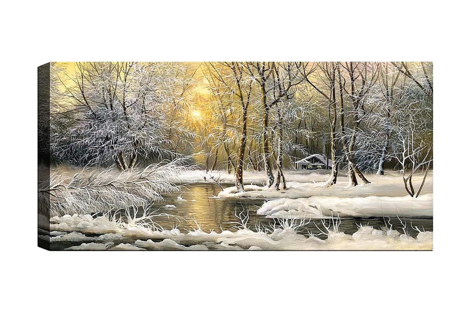 Canvastavla YTY Landscape & Nature Flerfärgad - 120x50 cm