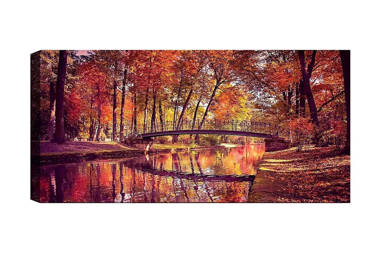 Canvastavla YTY Landscape & Nature Flerfärgad - 120x50 cm