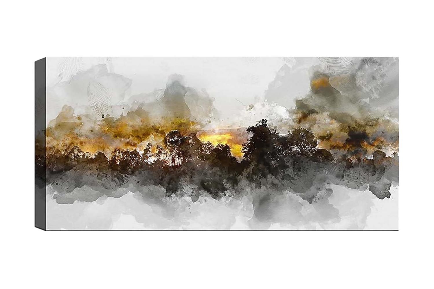 Canvastavla YTY Landscape & Nature Flerfärgad - 120x50 cm