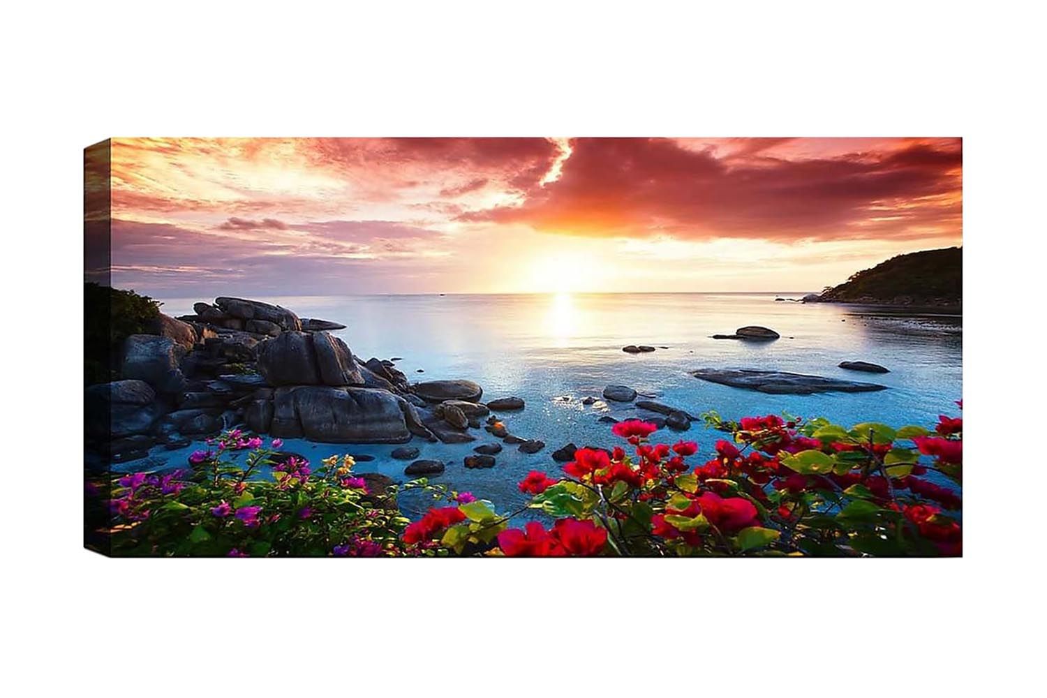 Canvastavla YTY Landscape & Nature Flerfärgad - 120x50 cm