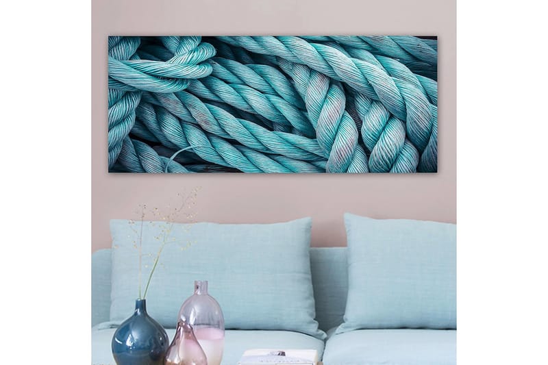 Canvastavla YTY Nautical & Beach Flerfärgad - 120x50 cm - Inredning - Tavlor & posters - Canvastavla