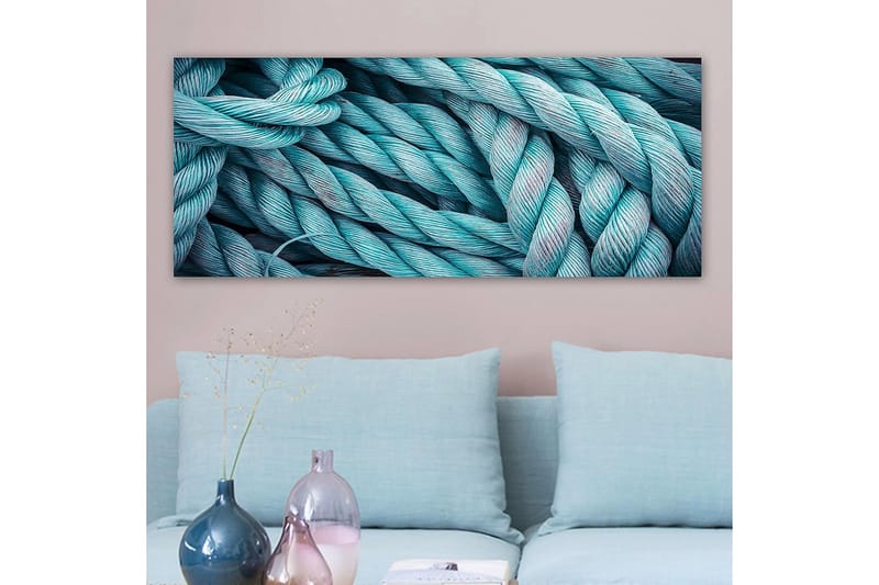 Canvastavla YTY Nautical & Beach Flerfärgad - 120x50 cm - Canvastavla