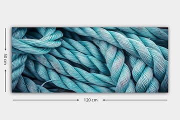 Canvastavla YTY Nautical & Beach Flerfärgad - 120x50 cm - Inredning - Tavlor & posters - Canvastavla