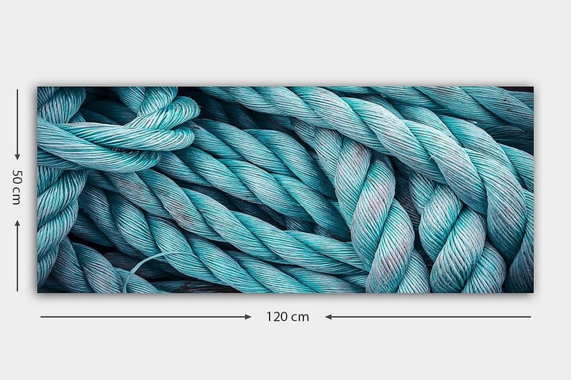 Canvastavla YTY Nautical & Beach Flerfärgad - 120x50 cm - Inredning - Tavlor & posters - Canvastavla