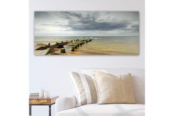 Canvastavla YTY Nautical & Beach Flerfärgad - 120x50 cm - Inredning - Tavlor & posters - Canvastavla