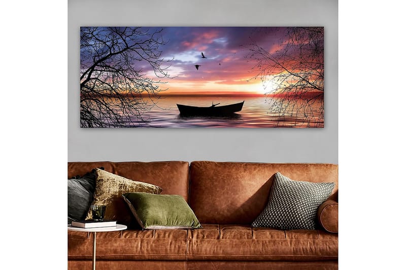 Canvastavla YTY Nautical & Beach Flerfärgad - 120x50 cm - Inredning - Tavlor & posters - Canvastavla